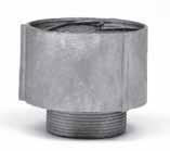 Vent is ideal for additional venting capacity, the unit can be welded to tank shell. 938 Part No. Size Wt. 0947-03-2000 2 5.0 Spring loaded PV vent for internal installation.
