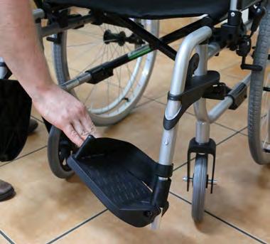 GENERAL OPERATION General Operation It is very important that this wheelchair is used under guidance from all warnings or hazards listed in this product user manual.