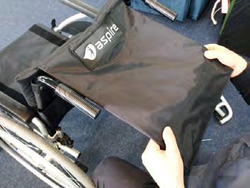 ADJUSTMENTS Aspire Evoke & Evoke JNR Manual Wheelchairs have multiple adjustment points to ensure maximum comfort for users.