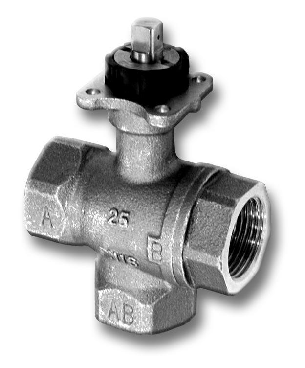 -6209 Specifications/Instructions CTIVL Three-Way all Valve with Threaded-End Connection General CTIVL Model VY5303 is a three-way ball valve with threaded-end connection (ISO 7-1: 1994).