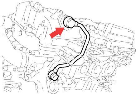 6. REMOVE THE IGNITION AND OIL COMPONENTS 7.
