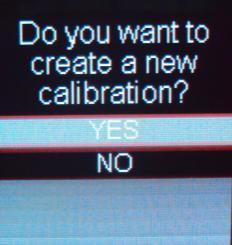 20.0 CALIBRATION WIZARD The first step is to create an initial calibration using the Wizard located on the Main Menu. 1.