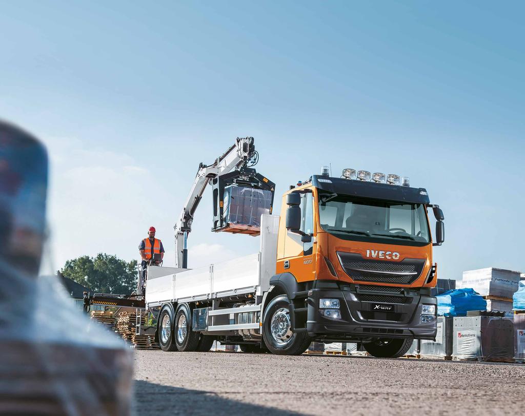 ULTIMATE FLEXIBILITY: TAILOR-MADE FOR YOUR MISSION The Stralis X-WAY