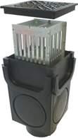 288 500 mm Sump c/w Galvanised Steel Grate & basket LIB4 - - 120 78 End cap EN 1433 Polypropylene EJ Code Internal Width