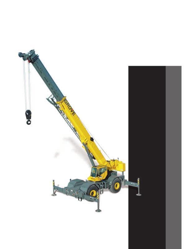 product guide contents Features 2 Specifications 3 Dimensions 5 Working Range 6 features - ton (-55 mt) capacity 36 ft-1 ft (11 m-33.5 m) 4 section, full power boom 33 ft (.