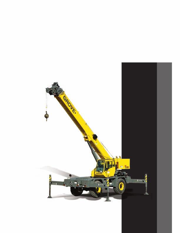 product guide contents Features 2 features 35 ton (35 mt) capacity 32-102 ft. (9.8-31.0 m) 4-section full power boom 26-45 ft. (7.6-13.