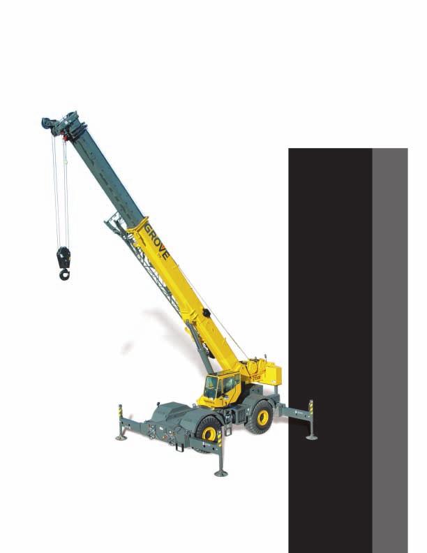 product guide contents Features 2 Specifications 3 Dimensions 5 Working Range 6 features -60 ton (-55 mt) capacity 36 ft-110 ft (11 m-33.5 m) 4 section, full power boom 33 ft (10.