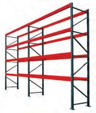 Racks are designed for use with a forklift (or other hydraulic or electrical lift) or for heavy duty hand stacking.