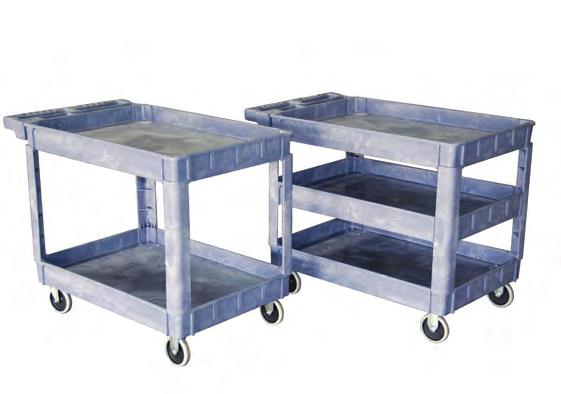 88 22 x 34 500 220-PFD2 103.58 Heavy Duty Platform Trucks These durable platform trucks are constructed of heavy gauge steel and are all welded to provide years of dependable service.
