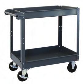 All platform trucks include 2 swivel (at handle) and 2 rigid casters.