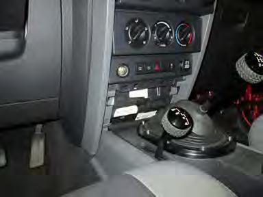 The head unit can be pulled out of the dash.