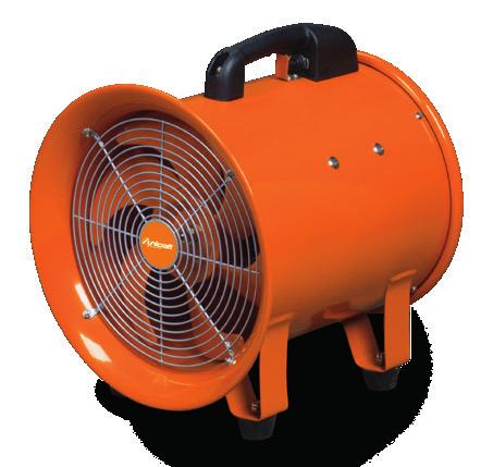 Mobile fans MV series Mobile fans for industrial use Application XXExtracting hot air, welding fumes, saw dust, smoke, gases, smells,