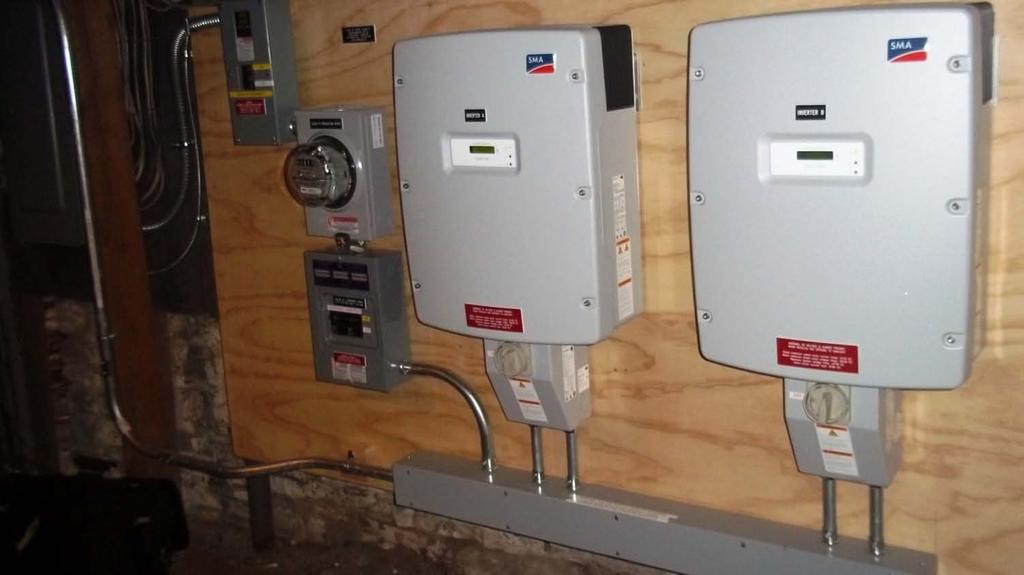 SYSTEM 3 5) Where are the dc disconnect switches located on these inverters?