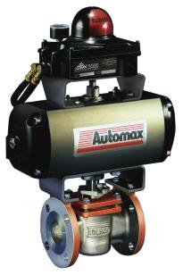 *Not listed by Phillips or UOP For more information, contact: Flowserve Corporation Flow Control Division Cookeville, Tennessee 38501 (931) 432-4021 Actuation Flowserve s Automax operation is a