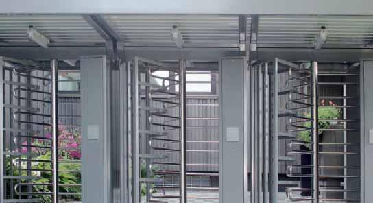 Kentaur full-height turnstiles and full-height gates Expertise in perimeter protection «We attach great importance to perimeter protection on our premises.