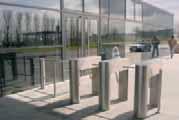 Kerberos tripod barriers, page 4 2 Advantages modular systemsstems attractive design high level of safety and comfort for the user well-proven drive and control unit techlogy