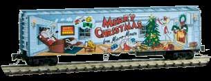 ..$27.80 #512 00 032...$27.80 Green Mountain Road Number 0629 This 50 rib side box car with single door and no roofwalk is is red-orange with black lettering and runs on Barber Roller Bearing trucks.