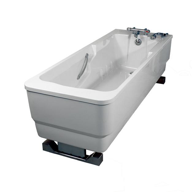 Bathing systems TR 900 - Height Adjustable Full Featured Bath The TR 900 is a height adjustable bathtub that complies with facilities that have a No Lift Policy.
