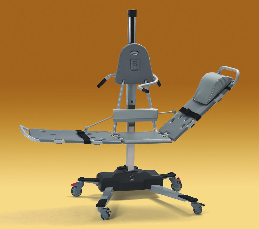 Mobile patient combilift TR 9650 - Combilift with changeable chair and stretcher The TR 9650 Transport System is designed for maximum flexibility.