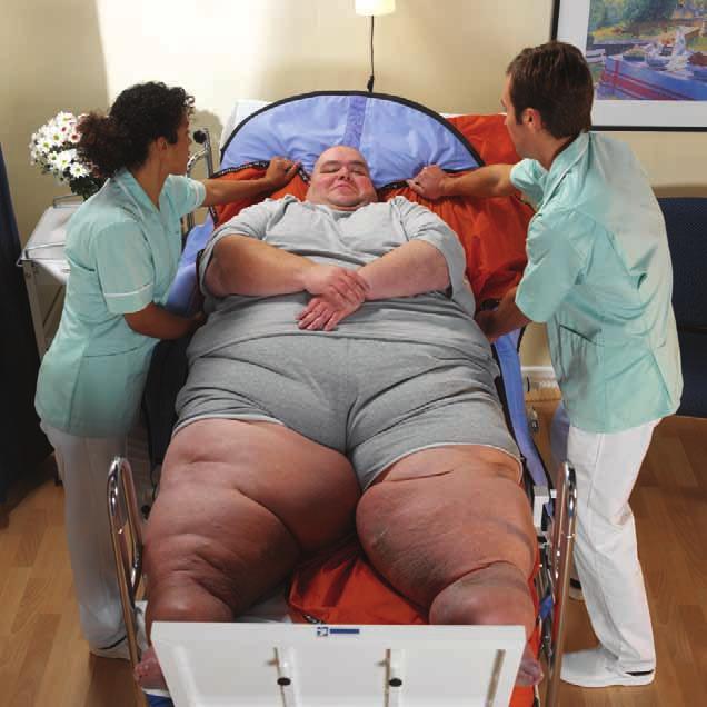 However, the needs of care facilities differ and ArjoHuntleigh offers a range of bariatric patient handling solutions to cover all requirements.