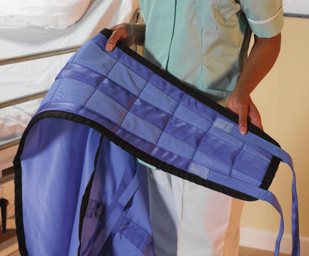 The Deluxe bariatric sling is designed to provide extra comfort in key