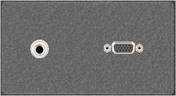 cord attached (1) RJ-45 Punch Down Siemen Cat 6 Black (1) USB