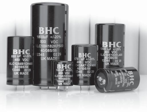 43 series A high CV range of snap-in capacitors.