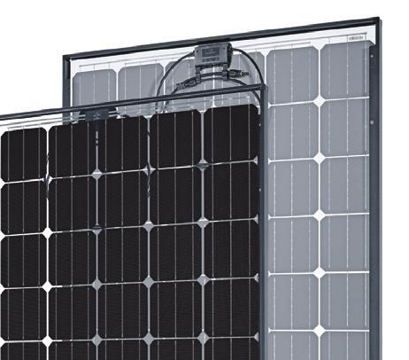 OUTBACK VFXR3048E 4,5KWP SCALABLE SOLAR PV- AESTHETIC PERFORMANCE PG 10% - 15% yearly growth Roof space required: 35 m 2