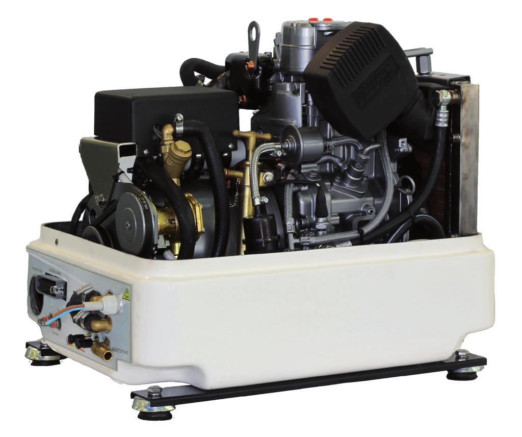 cooling A characteristic of the LMG 4000/6000 is the generator set is the air-water cooling system with radiator.
