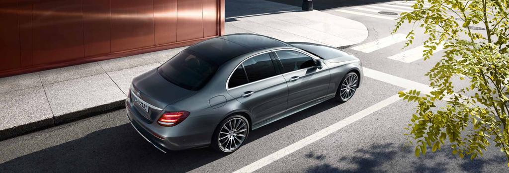 Intuitively style-defining. The E-Class Saloon is the embodiment of modern style and refined sportiness and carries this off with an astounding lightness of touch.