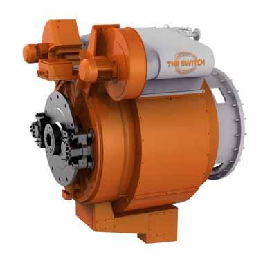 Medium-speed permanent magnet generators The Switch medium-speed PMGs operate with a single- or two-stage gearbox at a generator speed of typically between 100 rpm and 500