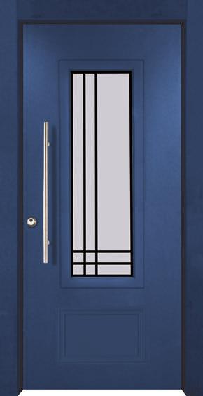 decorative handles in supreme doors are
