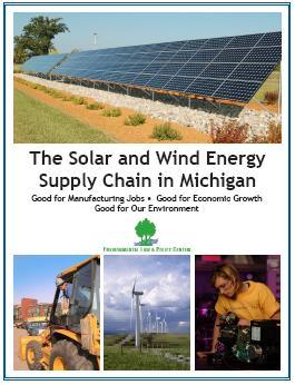 Environmental Law & Policy Center 2011 Solar/Wind Supply Chain Report 121 solar power supply chain businesses 120 wind power