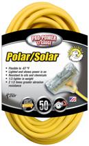 Polar/Solar Plus Extension Cords feature a power indicator light in the female receptacle to show that the power is on.