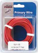 Local: 972-247-8871 Primary Wire Road Power Engineered to handle the harsh environment of an automobile engine, the durable PVC outer-jacket resists water, oil, chemicals, and abrasion.
