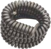 Part# Wire Wire Length 125V 01220 16/3 SJEOW 1-5 13A 6 6 01226 16/3 SJEOW 4-20 13A 12 12 Outdoor Extension Cords Polar/Solar Coiled Cords Tangle-free self-coiling cord never needs winding coilex, and