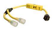 Toll-Free: 1-800-462-4983 Generator Power Cords and Adapters Part# Description Length 02861-00-02 10/3 STOW Y L5-30P GFCI to 3 2 6 (2) Lighted L5-20R 02862-00-02 10/3 STOW Y