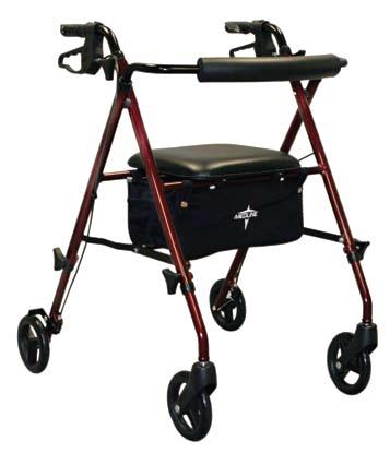 Ultra-Light Rollator Features Congratulations on purchasing one of the most durable rollators made anywhere. With proper assembly the rollator will provide years of great performance.