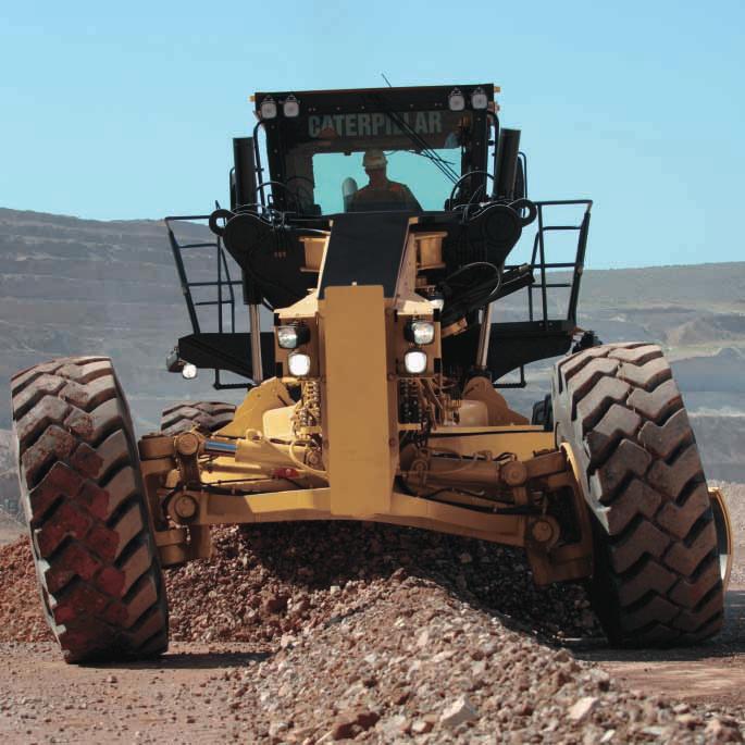 Advanced joystick controls provide unmatched controllability with precise and predictable hydraulic movements, and the reliability you expect from Caterpillar. Load Sensing Hydraulics (PPPC).