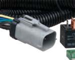 For this wiring option, CURT offers custom original Examples of single-plug connectors equipment
