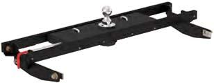 UNDER-BED DOUBLE LOCK GOOSENECK HITCH KITS Easy to order! Determine the make and model of the vehicle - one part number includes the gooseneck hitch and the installation kit Up to 30,000 lbs.