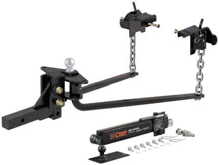 Round bar weight distribution hitch -- 17052 8,000-10,000 lbs. 800-1,000 lbs. Round bar weight distribution hitch -- 17057 10,000-14,000 lbs. 1,000-1,400 lbs.