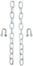Pkg# Description -- 17003 Clamp-on chain hangers -- 17005 Bolt-on chain hangers