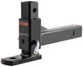 ADJUSTABLE CHANNEL-MOUNT ACCESSORIES AND REPLACEMENT PARTS 45916 45915 45925 23556 Pins & clips secure the mount into place Locks secure the mount from theft