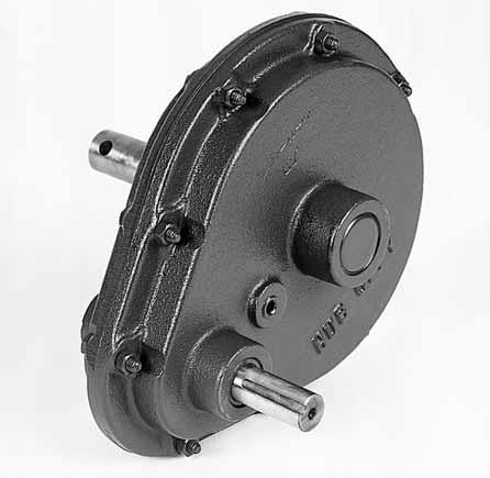 UB CITY ARALLEL SAT RIVES odel 230 - Single Reduction eatures Rugged cast iron housing designed for rigid gear and bearing support. Alloy shafting for greater strength.