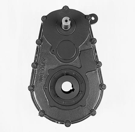 UB CITY ARALLEL SAT RIVES odel 5 - ouble Reduction eatures Rugged cast iron housing designed for rigid gear and bearing support. Alloy shafting and sleeves for greater strength.
