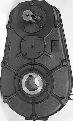 UB CITY ARALLEL SAT RIVES odel 8 - ouble Reduction eatures Rugged uctile iron housing designed for rigid gear and bearing support. Alloy shafting and sleeves for greater strength.