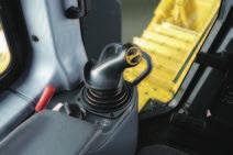 Waste Handler COMPLETE OPERATOR CONTROL Human-Machine Interface Palm Command Proportional Pressure Control (PPC) Blade Control Joystick Palm Command Control System (PCCS) Travel Joystick Palm command