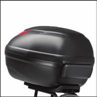 full-face helmet and more black unpainted installation kit and lower top box pad included MER 800 must be combined with rear carrier 08L42