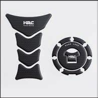 logo Tank pad / fuel lid cover set features carbon print and HRC